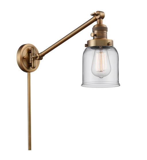 Innovations - 237-BB-G52 - One Light Swing Arm Lamp - Franklin Restoration - Brushed Brass