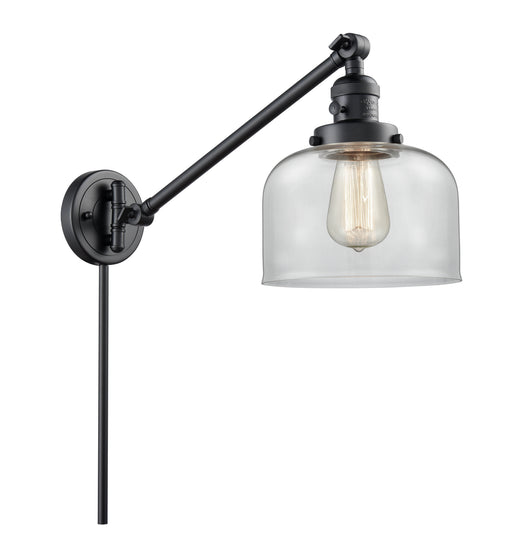 Innovations - 237-BK-G72 - One Light Swing Arm Lamp - Franklin Restoration - Matte Black