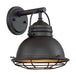 Nuvo Lighting - 60-7071 - One Light Outdoor Wall Mount - Upton - Dark Bronze / Gold