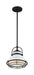 Nuvo Lighting - 60-7083 - One Light Pendant - Upton - Gloss White / Black Accents