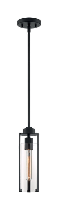 One Light Pendant from the Marina collection in Matte Black finish