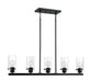 Nuvo Lighting - 60-7276 - Five Light Island Pendant - Sommerset - Matte Black