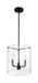 Nuvo Lighting - 60-7277 - Three Light Pendant - Sommerset - Matte Black