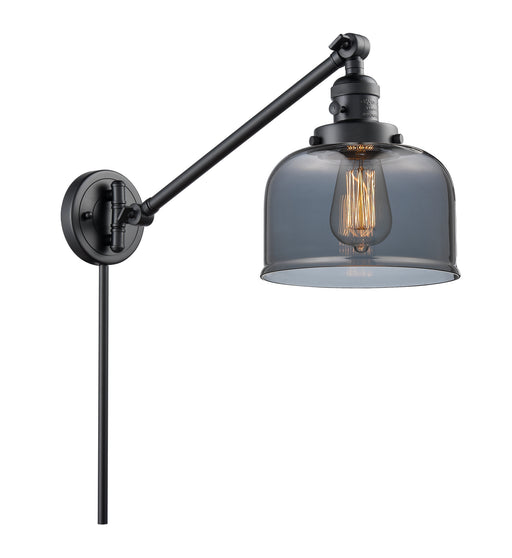 Innovations - 237-BK-G73 - One Light Swing Arm Lamp - Franklin Restoration - Matte Black
