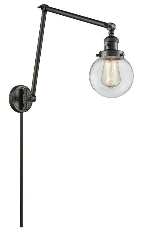 Innovations - 238-OB-G202-6 - One Light Swing Arm Lamp - Franklin Restoration - Oil Rubbed Bronze