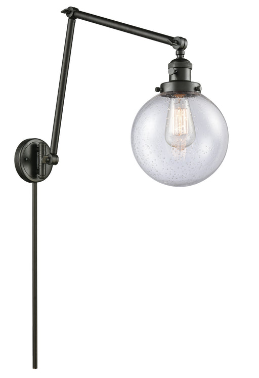Innovations - 238-OB-G204-8 - One Light Swing Arm Lamp - Franklin Restoration - Oil Rubbed Bronze