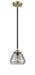 Innovations - 284-1S-BAB-G173 - One Light Mini Pendant - Nouveau - Black Antique Brass