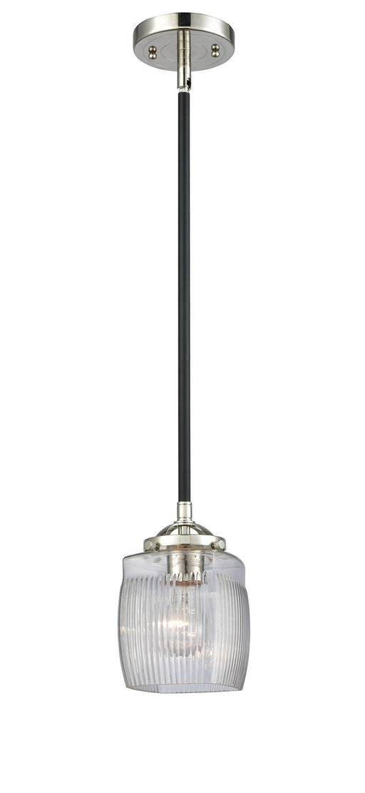 Innovations - 284-1S-BPN-G302 - One Light Mini Pendant - Nouveau - Black Polished Nickel