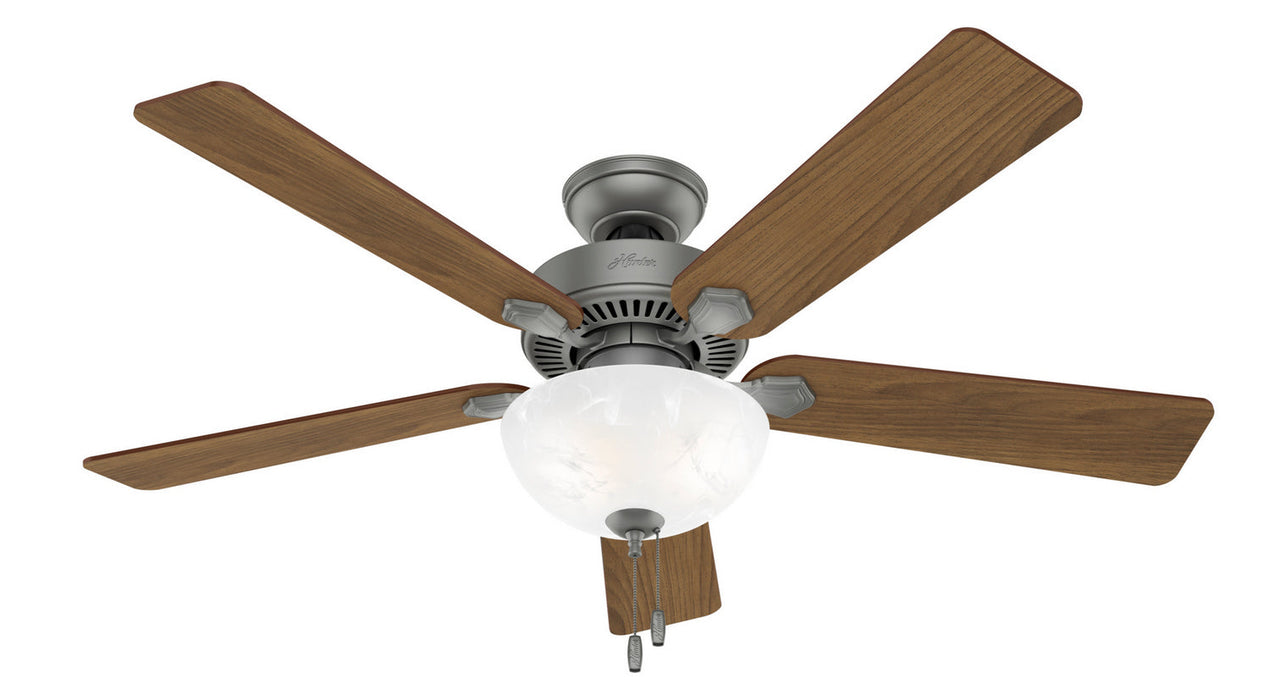 Hunter 52" Swanson Ceiling Fan with LED Light Kit and Pull Chains