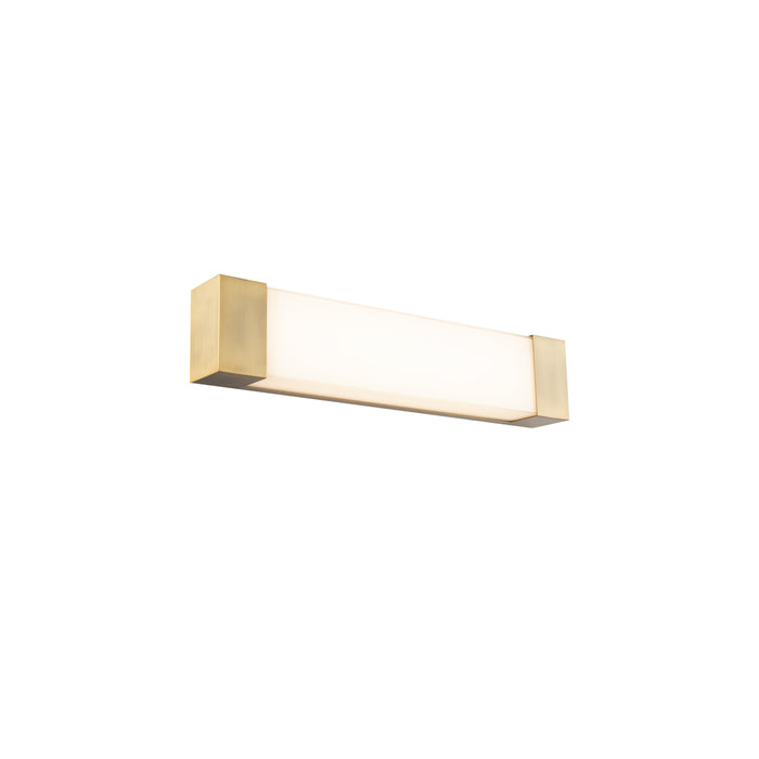 W.A.C. Lighting - WS-38024-AB - LED Bathroom Vanity - Darcy - Aged Brass