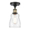 Innovations - 516-1C-BAB-G392 - One Light Semi-Flush Mount - Ballston - Black Antique Brass