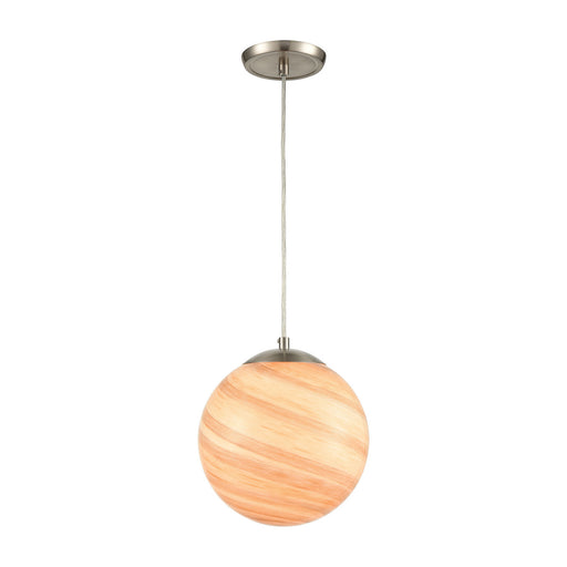 ELK Home - 30190/1 - One Light Mini Pendant - Planetario - Satin Nickel