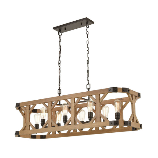 ELK Home - 33324/8 - Eight Light Island Pendant - Structure - Oil Rubbed Bronze