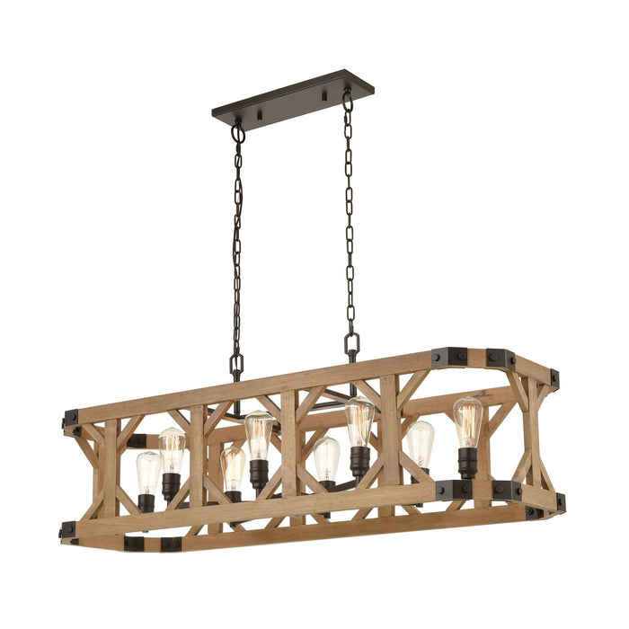 ELK Home - 33324/8 - Eight Light Island Pendant - Structure - Oil Rubbed Bronze