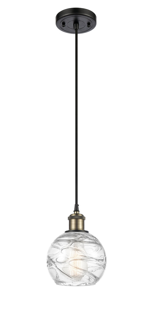 Innovations - 516-1P-BAB-G1213-6 - One Light Mini Pendant - Ballston - Black Antique Brass