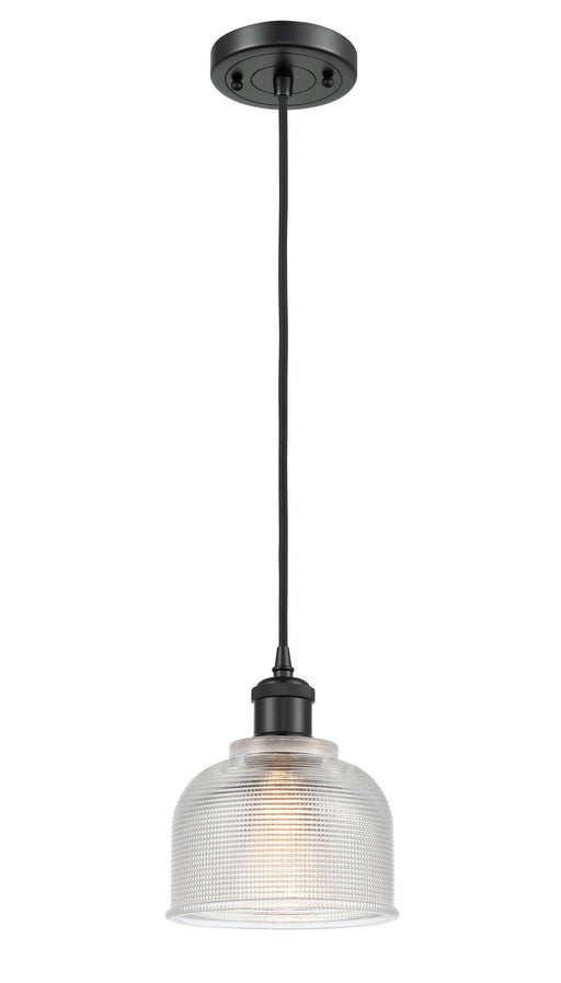 Innovations - 516-1P-BK-G412 - One Light Mini Pendant - Ballston - Matte Black