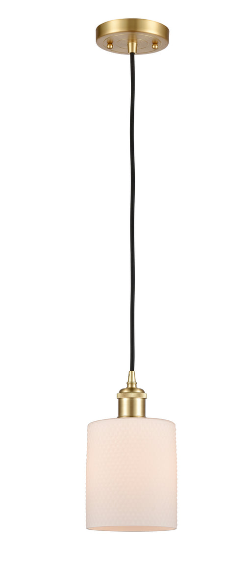 Innovations - 516-1P-SG-G111 - One Light Mini Pendant - Ballston - Satin Gold