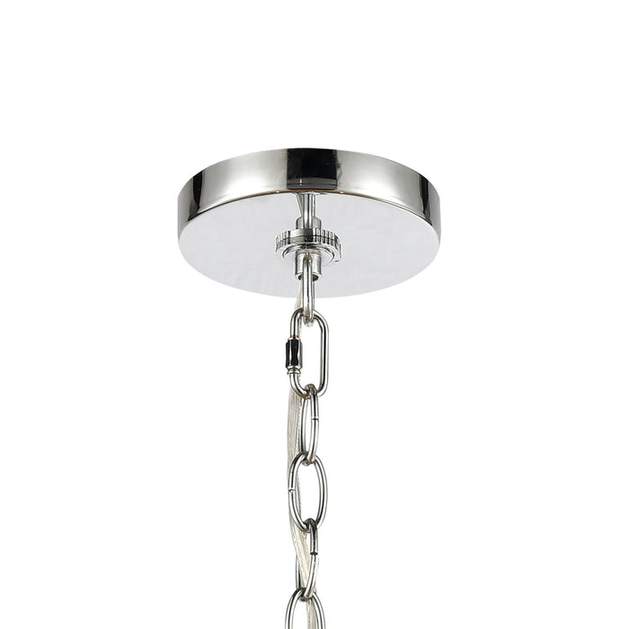 Three Light Chandelier from the Melinda collection in Polished Chrome finish