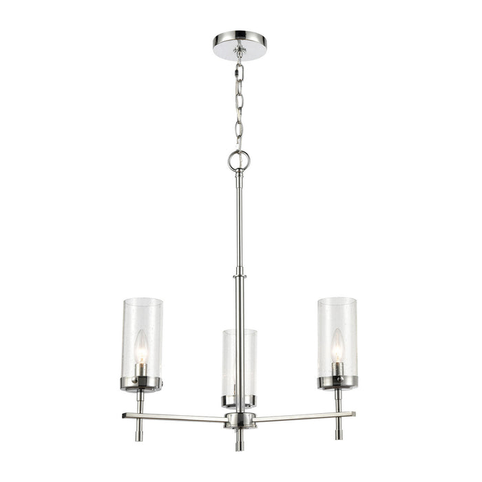 ELK Home - 47305/3 - Three Light Chandelier - Melinda - Polished Chrome