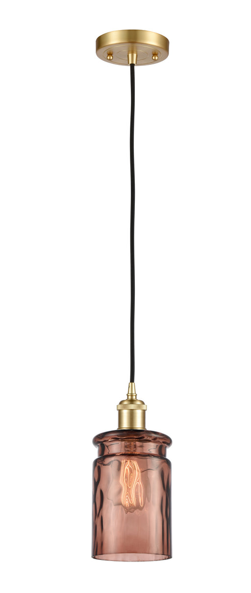 Innovations - 516-1P-SG-G352-TOF - One Light Mini Pendant - Ballston - Satin Gold