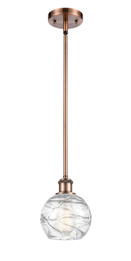 Innovations - 516-1S-AC-G1213-6 - One Light Mini Pendant - Ballston - Antique Copper