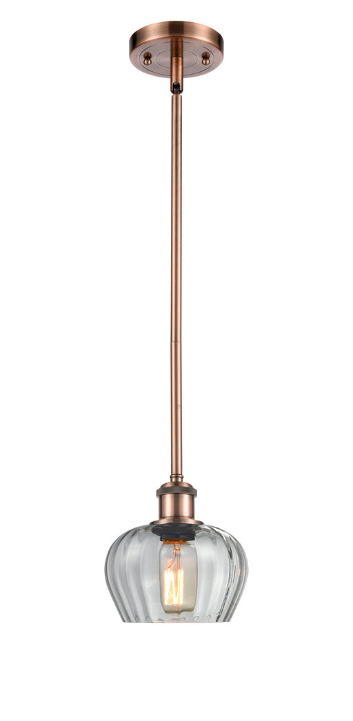 Innovations - 516-1S-AC-G92 - One Light Mini Pendant - Ballston - Antique Copper