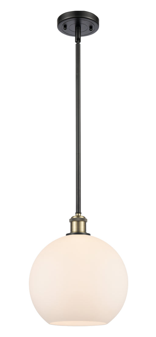 Innovations - 516-1S-BAB-G121-10 - One Light Mini Pendant - Ballston - Black Antique Brass