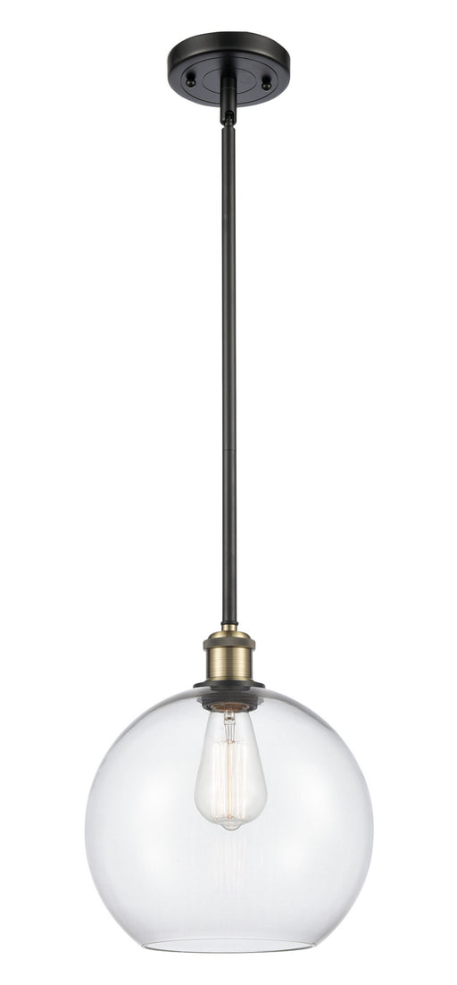 Innovations - 516-1S-BAB-G122-10 - One Light Mini Pendant - Ballston - Black Antique Brass