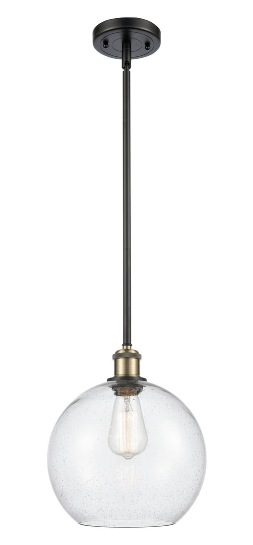 Innovations - 516-1S-BAB-G124-10 - One Light Mini Pendant - Ballston - Black Antique Brass