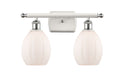 Innovations - 516-2W-WPC-G81 - Two Light Bath Vanity - Ballston - White and Polished Chrome