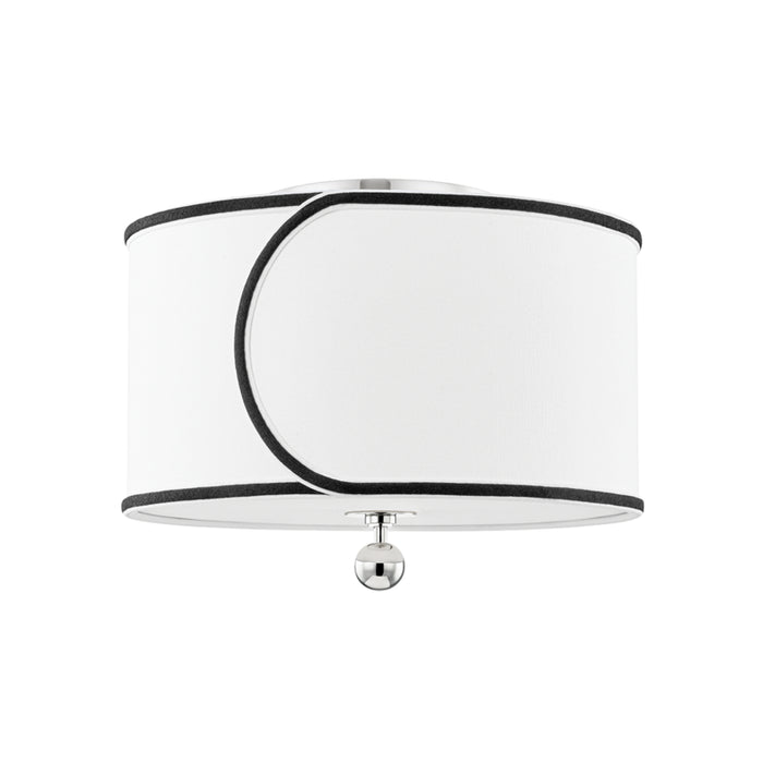 Mitzi - H381602-PN - Two Light Semi Flush Mount - Zara