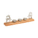 ELK Home - 201332 - Centerpiece - Sawyer White, Silver, Silver