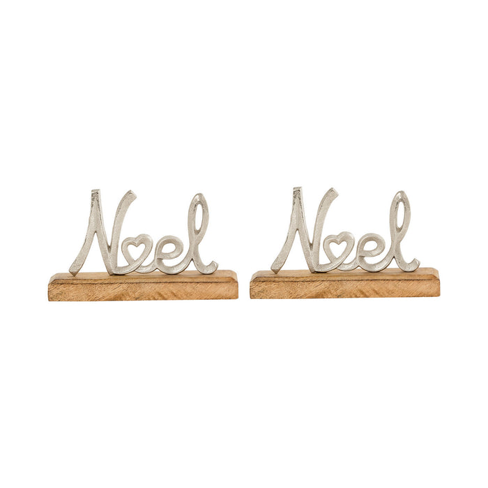 ELK Home - 201394/S2 - Table Decor (Set of 2) - Sawyer White, Silver