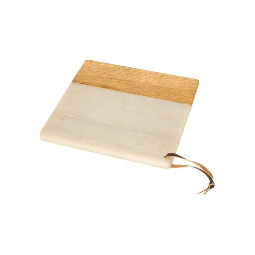 ELK Home - 626821 - Serving Board - Natural, White, White