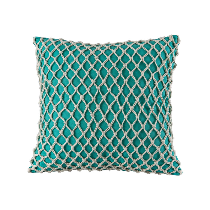 ELK Home - 905490 - Pillow - Cassio - Crema, Teal, Teal