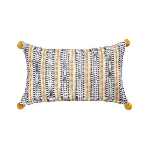 ELK Home - 908002 - Pillow - Mustard, Blue, Blue