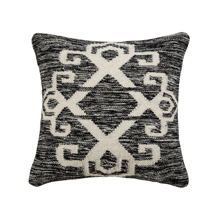 ELK Home - 908255 - Pillow - Sangwa - Distressed Black, White, White