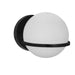 Dainolite Ltd - SOF-61W-MB - One Light Wall Sconce - Sofia - Matte Black