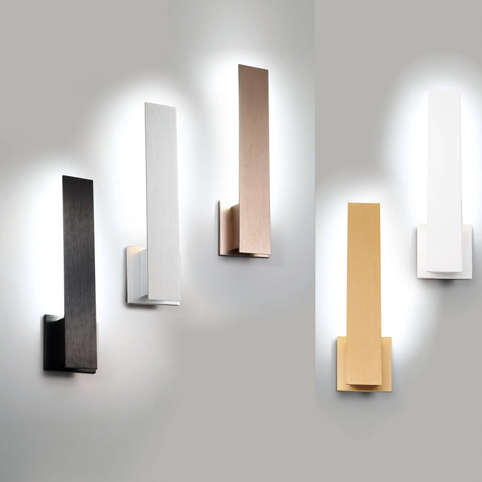 LED Wall Sconce from the Annette collection in Champagne finish