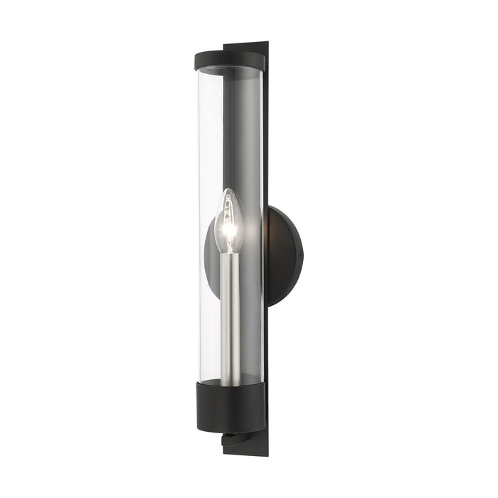 Livex Lighting - 10142-04 - One Light Wall Sconce - Castleton - Black