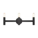 Livex Lighting - 10343-04 - Three Light Vanity - Copenhagen - Black