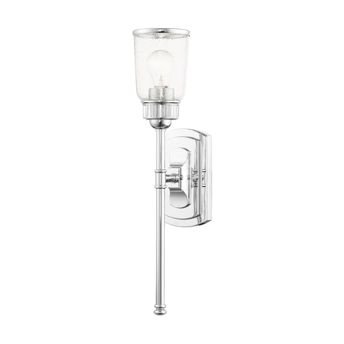 Livex Lighting - 10511-05 - One Light Wall Sconce - Lawrenceville - Polished Chrome