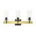 Livex Lighting - 17823-12 - Three Light Vanity - Beckett - Satin Brass