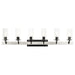 Livex Lighting - 17826-91 - Six Light Vanity - Beckett - Brushed Nickel