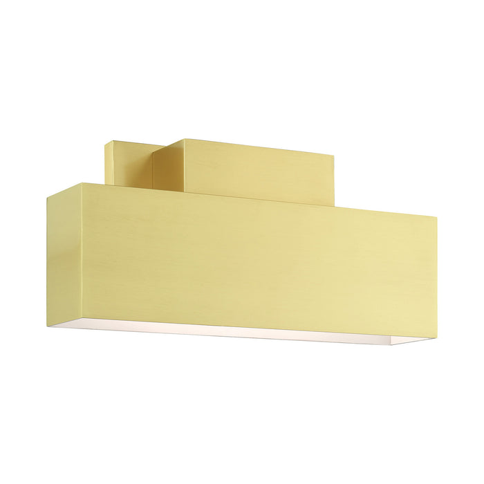 Livex Lighting - 22424-12 - Two Light Outdoor Wall Sconce - Lynx - Satin Brass