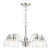 Livex Lighting - 46335-91 - Five Light Chandelier - Montgomery - Brushed Nickel