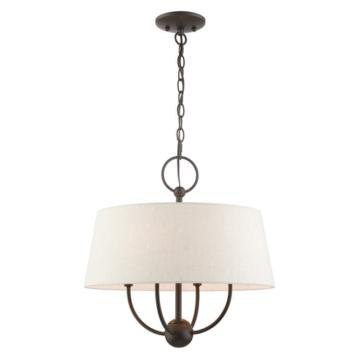 Livex Lighting - 49444-92 - Four Light Chandelier - Cartwright - English Bronze