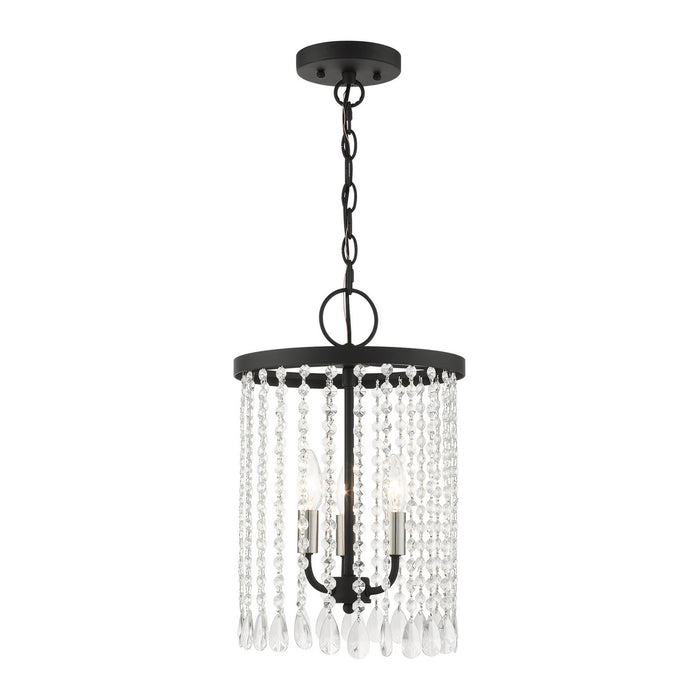 Livex Lighting - 51060-04 - Three Light Chandelier - Elizabeth - Black