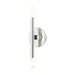 Livex Lighting - 51172-05 - Two Light Wall Sconce - Copenhagen - Polished Chrome