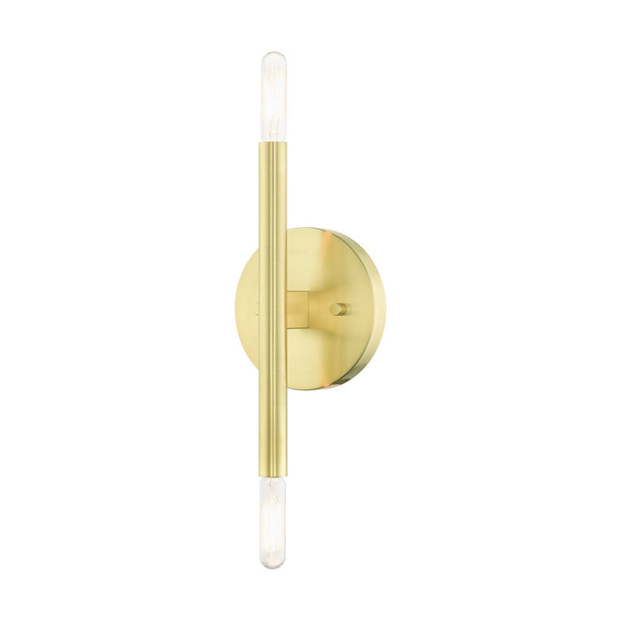 Livex Lighting - 51172-12 - Two Light Wall Sconce - Copenhagen - Satin Brass